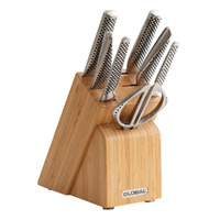 Global Takashi 8 Piece Knife Block Set 8pc - Made in Japan