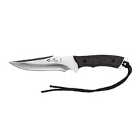 New Muela Typhoon Stainless Blade Hunting Knife , Black Micarta Handle