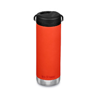 Klean Kanteen 16oz / 473ml TKWide Insulated Twist Cap Bottle - Tiger Lily