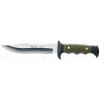 New Muela Military Fishing Hunting Knife , Green Handle