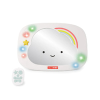 Skip Hop Baby Car Mirror Rear Facing Silver Lining Cloud Entertainment Mirror