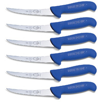 F Dick Ergogrip Curved Flexible  6" / 15cm Boning Knife 8298115 - Set of 6