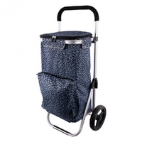 Karlstert Deluxe Shop Trolley - Blue Petal