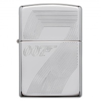 Zippo James Bond Design HP Lighter - Chrome