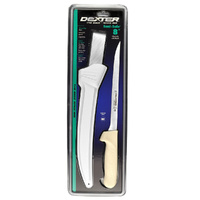 Dexter Russell Narrow 23cm Filleting Knife With Sheath S133-9 Sani Safe 19193