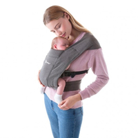 Ergobaby Embrace Cozy Newborn Baby Carrier - Heather Grey