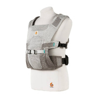 Ergobaby Aerloom Newborn Baby Carrier - Slate Grey