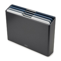 Joseph Joseph Folio Large Chopping Board 4 Piece Set - Graphite 60184