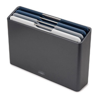 Joseph Joseph Folio Regular Chopping Board 4 Piece Set - Graphite 60186