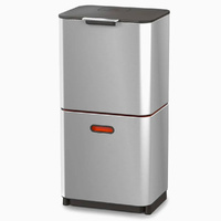 Joseph Joseph Totem Max Waste Separation Bin 60L - Stainless 30060