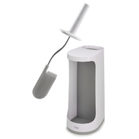 Joseph Joseph Flex Store Toilet Brush with Storage Caddy - Grey/White 70537