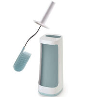 Joseph Joseph Flex Store Toilet Brush with Storage Caddy - Blue/White 70536