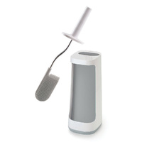 Joseph Joseph Flex Plus Toilet Brush with Storage Caddy - Grey/White 70516