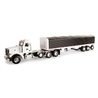 ERTL Big Farm Peterbilt Model 367 Vehicle with Grain Trailer 1:16 Scale - 46406