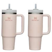 Stanley Quencher H2.0 Tumbler 30oz / 0.89L - 2 Pack Rose Quartz