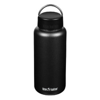 Klean Kanteen 40oz / 1182ml Bottle Wide Loop Cap - Shale Black