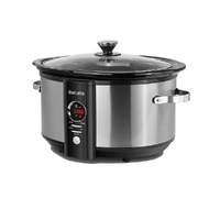Brabantia 320W Digital Electric Slow Cooker 6.5L 