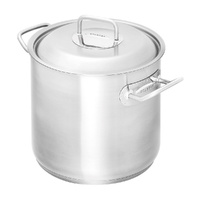 Scanpan Commercial 24cm / 8.5L Stock Pot with Lid