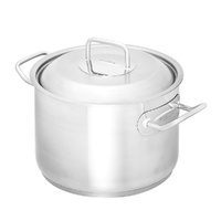 Scanpan Commercial 24cm / 5.5L Stainless Steel Dutch Oven with Lid