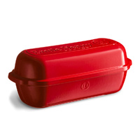Emile Henry Bread Loaf Baker Large - Burgundy
