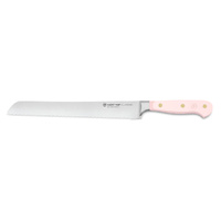 Wusthof Classic Double Serrated Bread Knife 23cm - Pink Himalayan Salt
