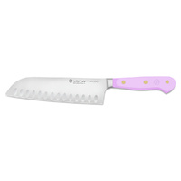 Wusthof Classic Santoku with Hollow Edge Knife 17cm - Purple Yam