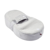 Red Castle CocoonaBaby Nest Light Grey - Newborn Baby Ergonomic Sleeping Aid Mattress 