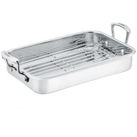 Scanpan Impact Roasting Pan With Rack - 42cm x 26cm