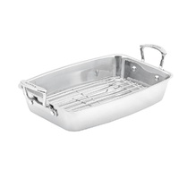 Scanpan Impact Large Roasting Pan With Rack - 44cm x 26cm