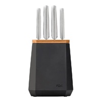 Furi Pro Stone 5pc Knife Block Set Midnight 5 Piece - 41500