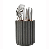 Furi Pro Radial 5pc Knife Block Set Flint Terrazzo 5 Piece - 41524