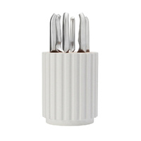 Furi Pro Radial 7pc Knife Block Set Snow Terrazzo 7 Piece - 41525