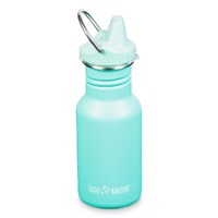 Klean Kanteen Kid 12oz / 355ml Classic Narrow w/ Sippy Cap Water Bottle - Florida Keys