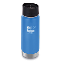 KLEAN KANTEEN 16OZ / 473ML WIDE INSULATED CAFE CAP BOTTLE - PACIFIC SKY