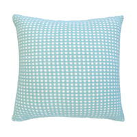 Bambury Dora 50 x 50cm Square Cushion Aqua