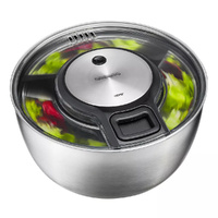 Gefu Speedwing Salad Spinner Dryer - 5L Stainless Steel