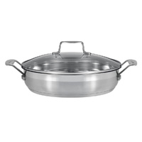 Scanpan Impact Chefs Pan With Lid 28cm