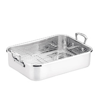 Scanpan Impact Roasting Pan With Rack - 48cm x 31cm