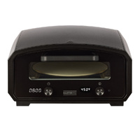 MasterPro 13" Indoor & Outdoor Pizza Oven - Black 56 x 50 x 30cm