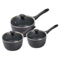 Pyrolux Pyrostone 3 Piece Saucepan Set - 3pc