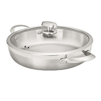 Scanpan Clad5 Chef Pan With Lid - 32cm