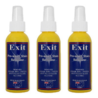 Exit Soap Spray Pre Wash Stain Remover Multi Purpose Cleaner 125ml - Set of 3