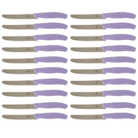Victorinox Steak and Tomato Knife 11cm Wavy Edge - Set of 20 - Sunset Purple