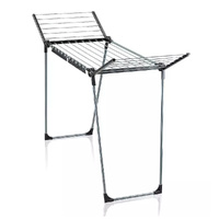 Leifheit Pegasus 150 Solid Slim Laundry 15M Drying Rack - Black Diamond