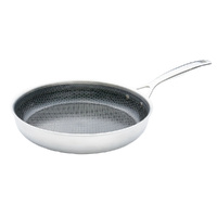 Pyrolux Pyrohex Tri Ply Stainless Steel Frypan 28cm