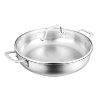 Pyrolux Radius Chefs Pan With Lid 32cm / 4.5L 