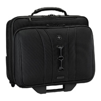Wenger Legacy Black Series 15.6" Laptop Wheeled Case - Black