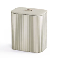 Joseph Joseph Tota Twin Luxe Laundry Separation Basket 90L - Ecru 5000006