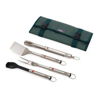 Joseph Joseph GrillOut Stainless-Steel BBQ Utensil Set with Storage Case - 4 Piece