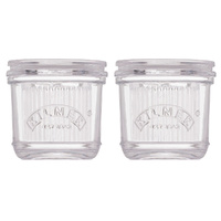 Kilner Glass Butter Crock 200ml Set of 2